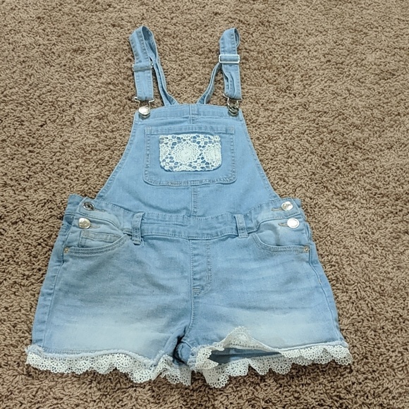 Justice Other - Girl's Size 12 Justice Jean short Overalls